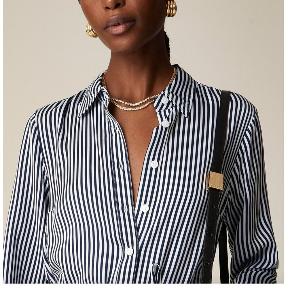 NWT - J.crew Amelia shirtdress in viscose twill - 2x - Picture 3 of 6